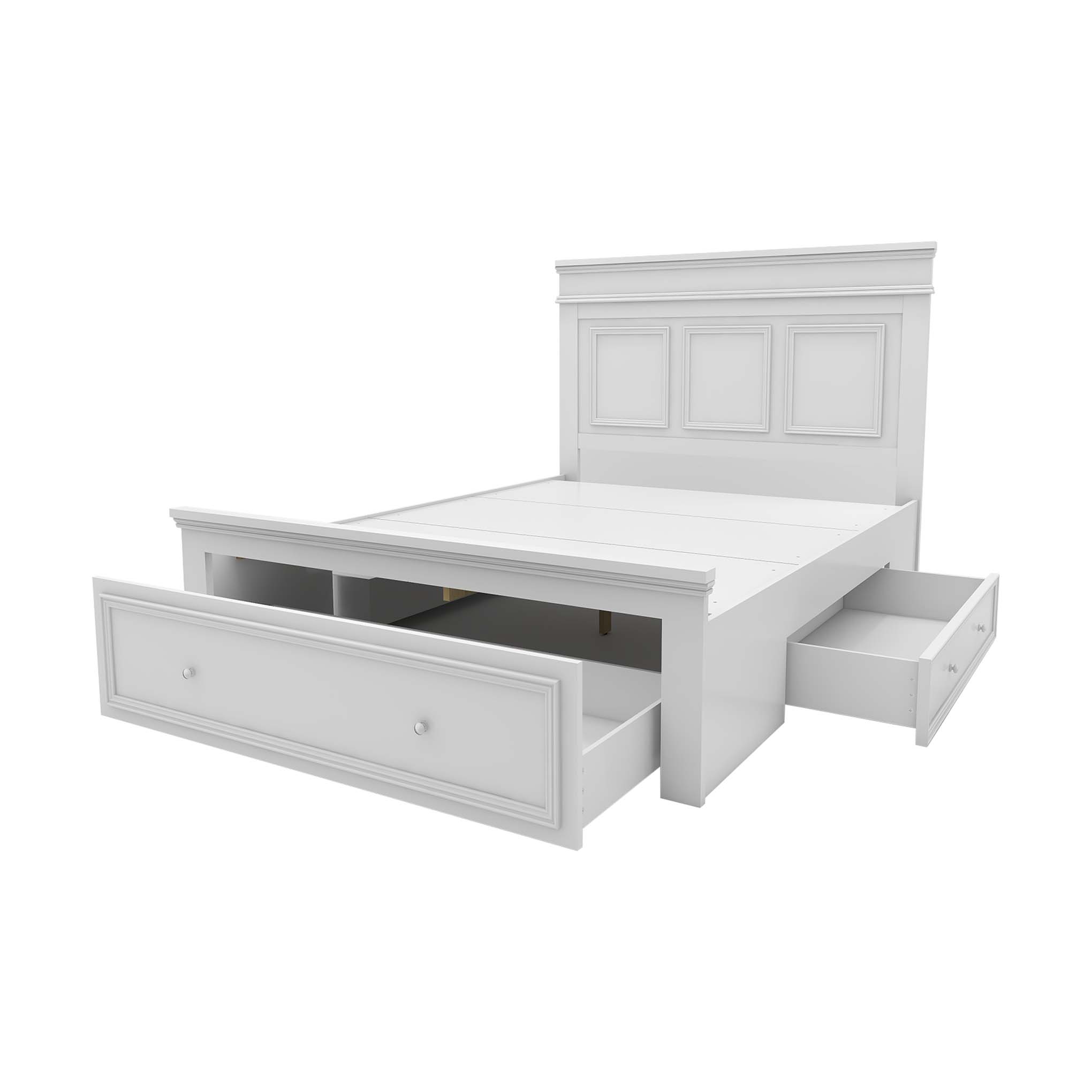 <b>Charlotte King/Queen Bed</b><br>King : L2133 X W1957 X H1364 MM<br>Queen : L2133 X W1652 X H1364 MM