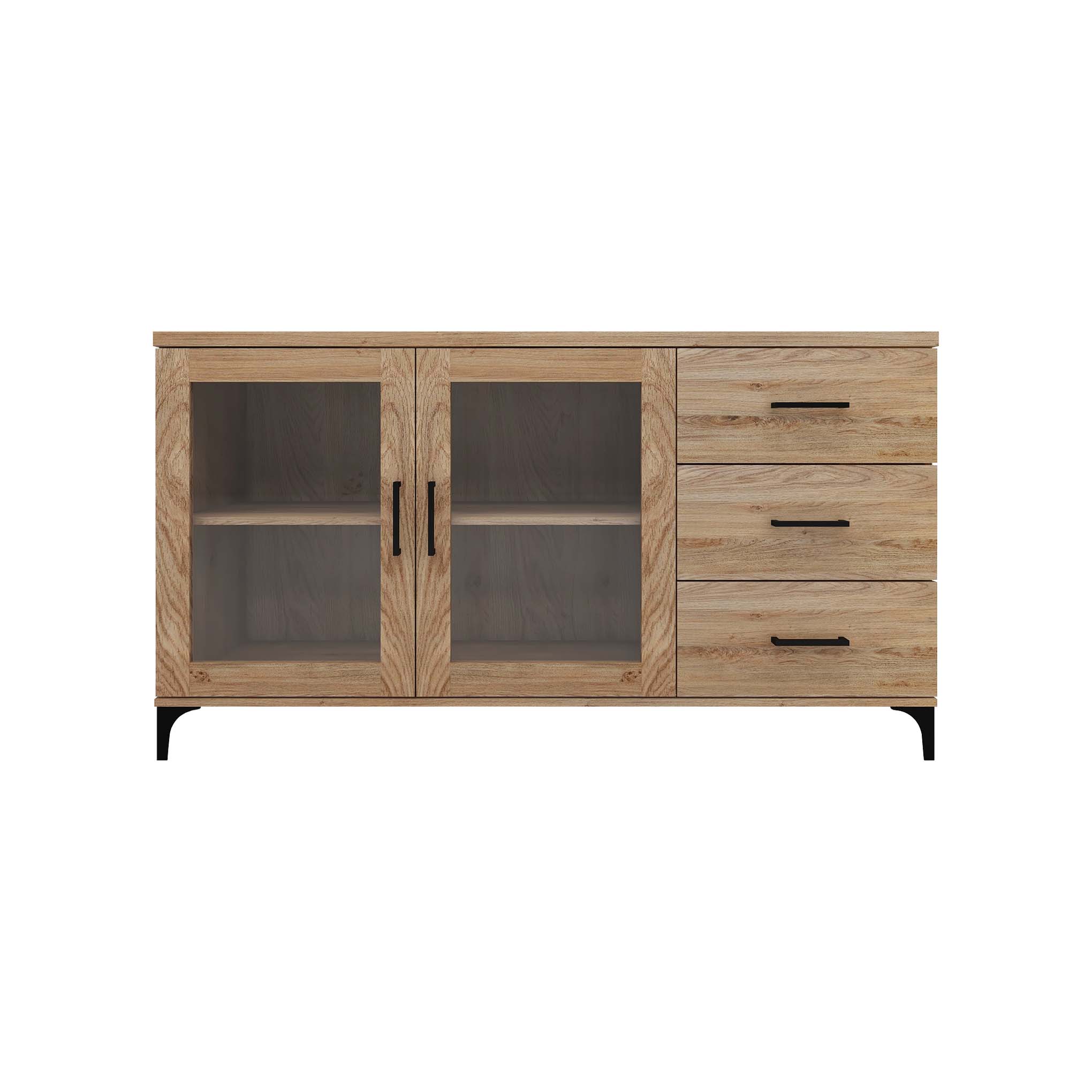 <b>Anthra Side Cabinet</b><br>L1500 X W400 X H820MM