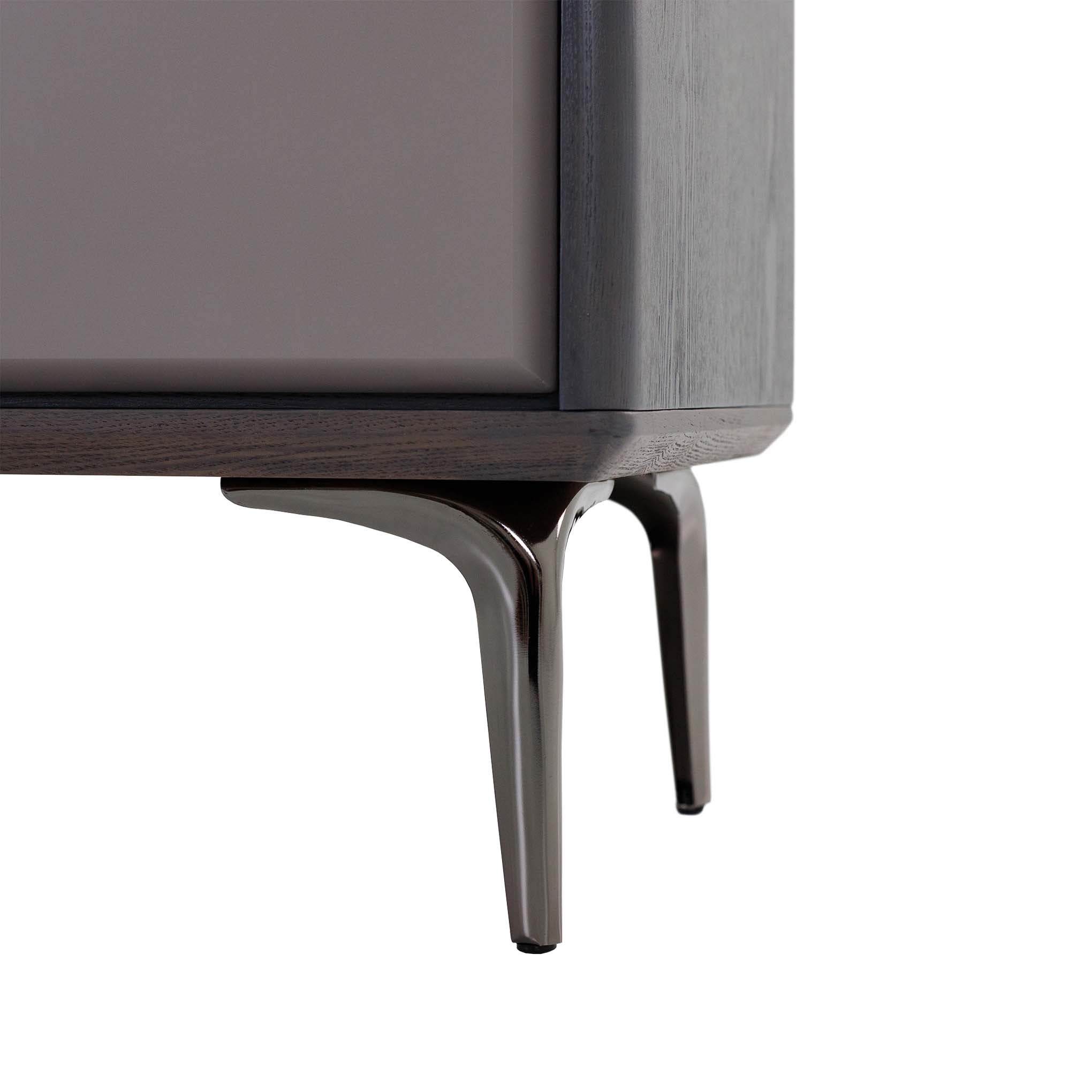 <b> Gabby Sintered Stone TV Cabinet With Metal Leg </b><br>L2000 X W400 X H430 MM