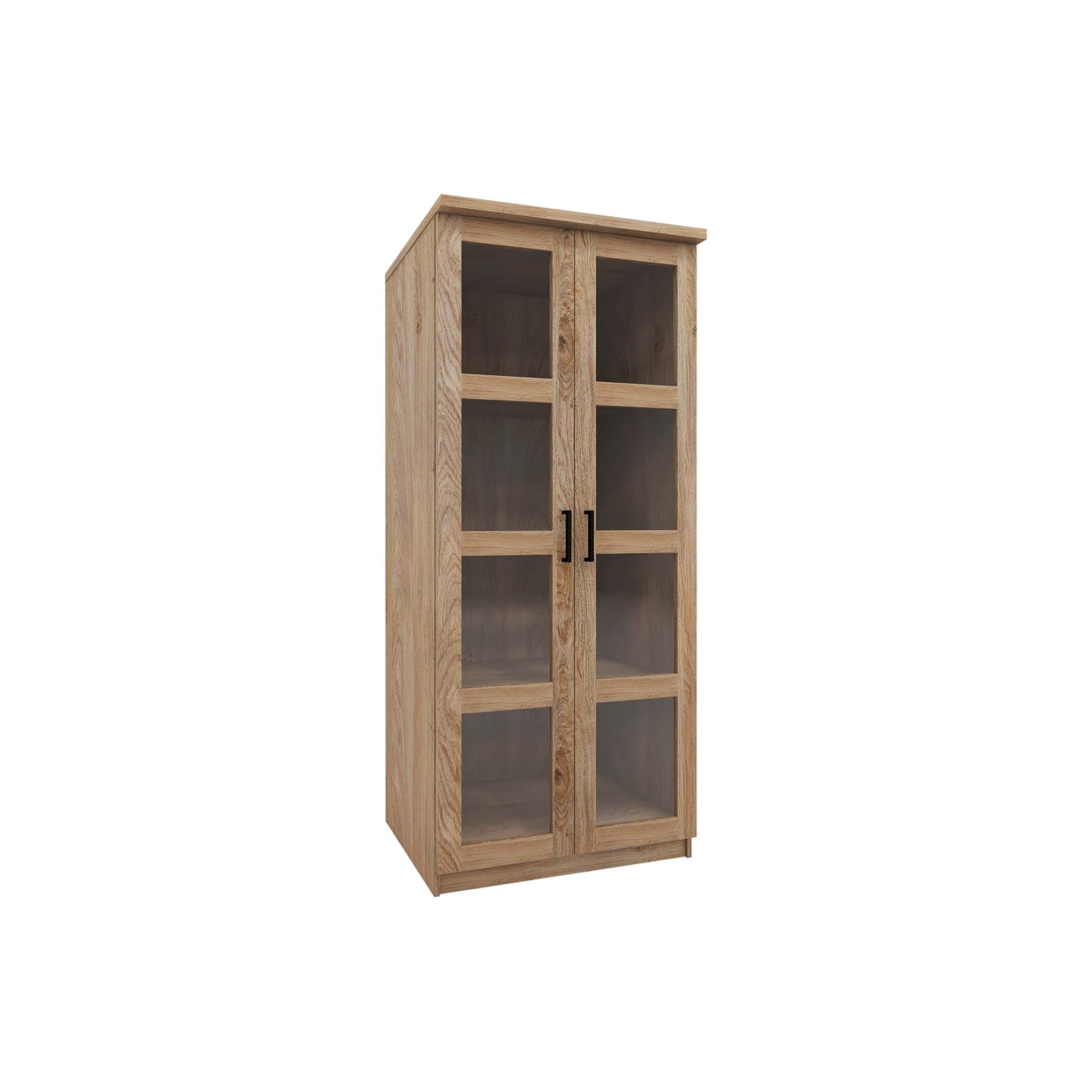 <b>Anthra Wooden Glass Door Display Cabinet</b><br> 1 Door : W400 X D400 X H1810 MM<br> 2 Door : W800 X D400 X H1810 MM<br> 3 Door : 	W1200 X D400 X H1810 MM