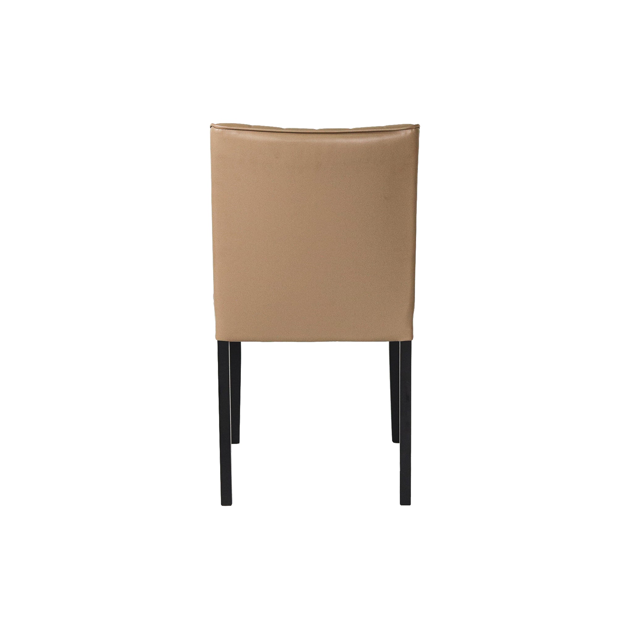 Melachi Wooden Dining Chair with PVC Seat