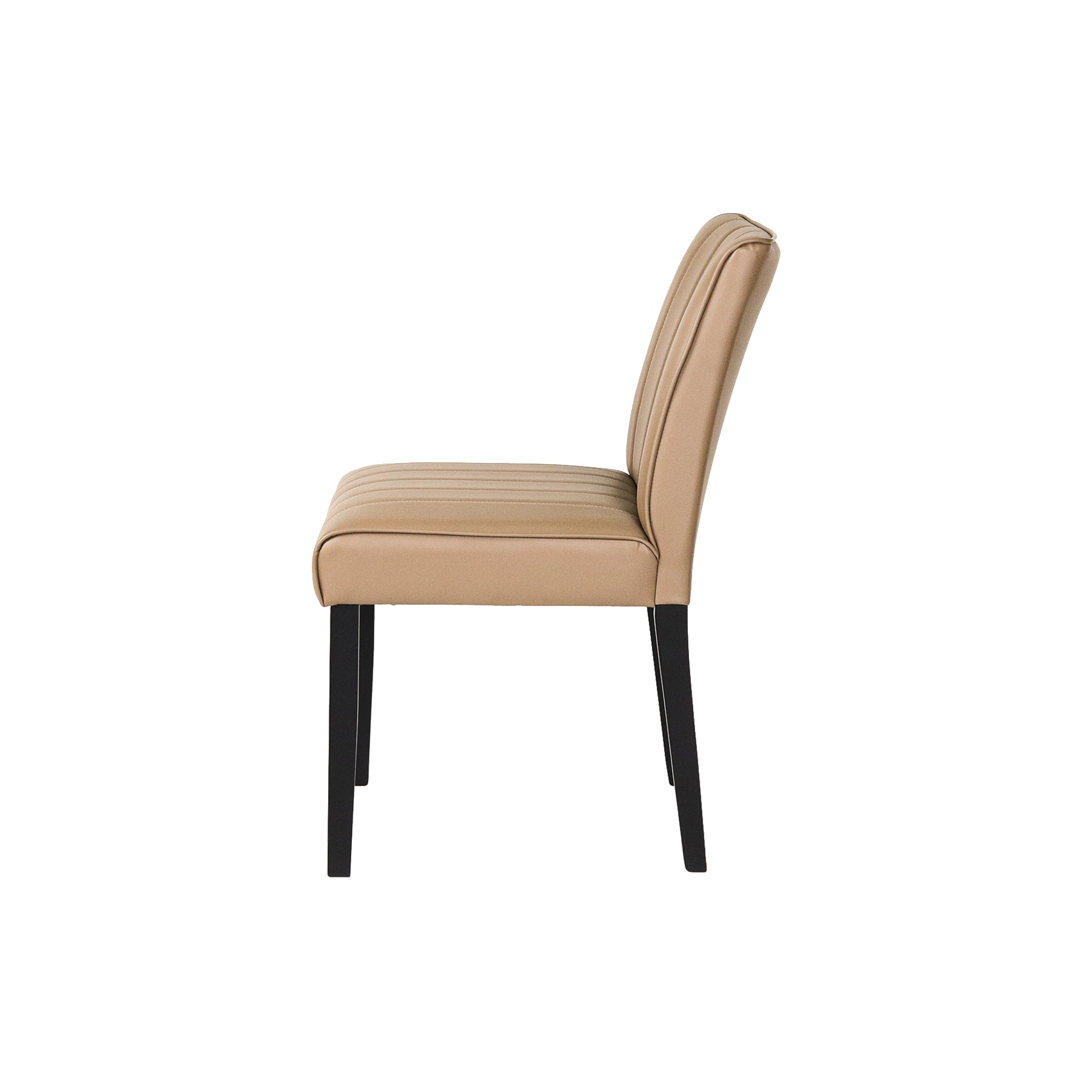 Melachi Wooden Dining Chair with PVC Seat