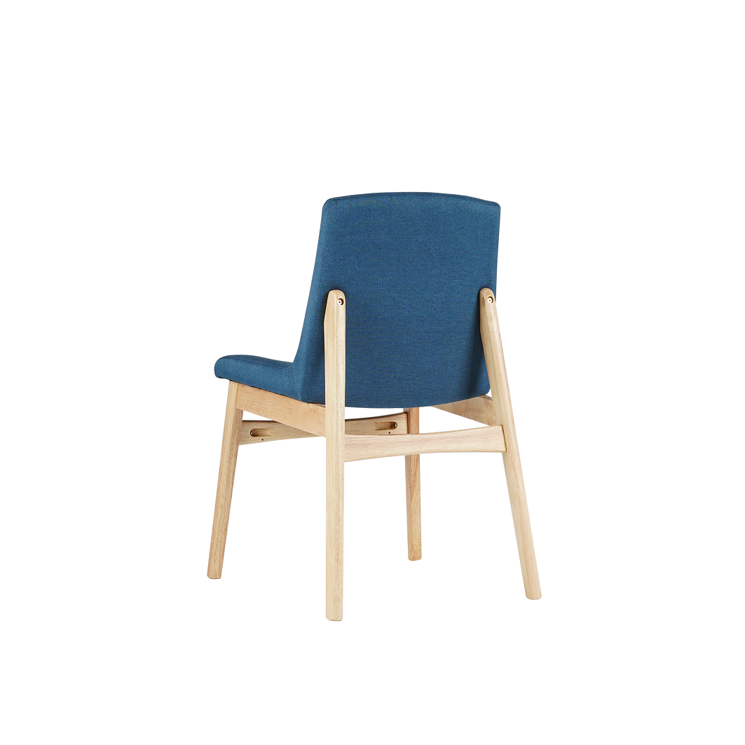 Scots Wooden Dining Chair with Cushion Seat
