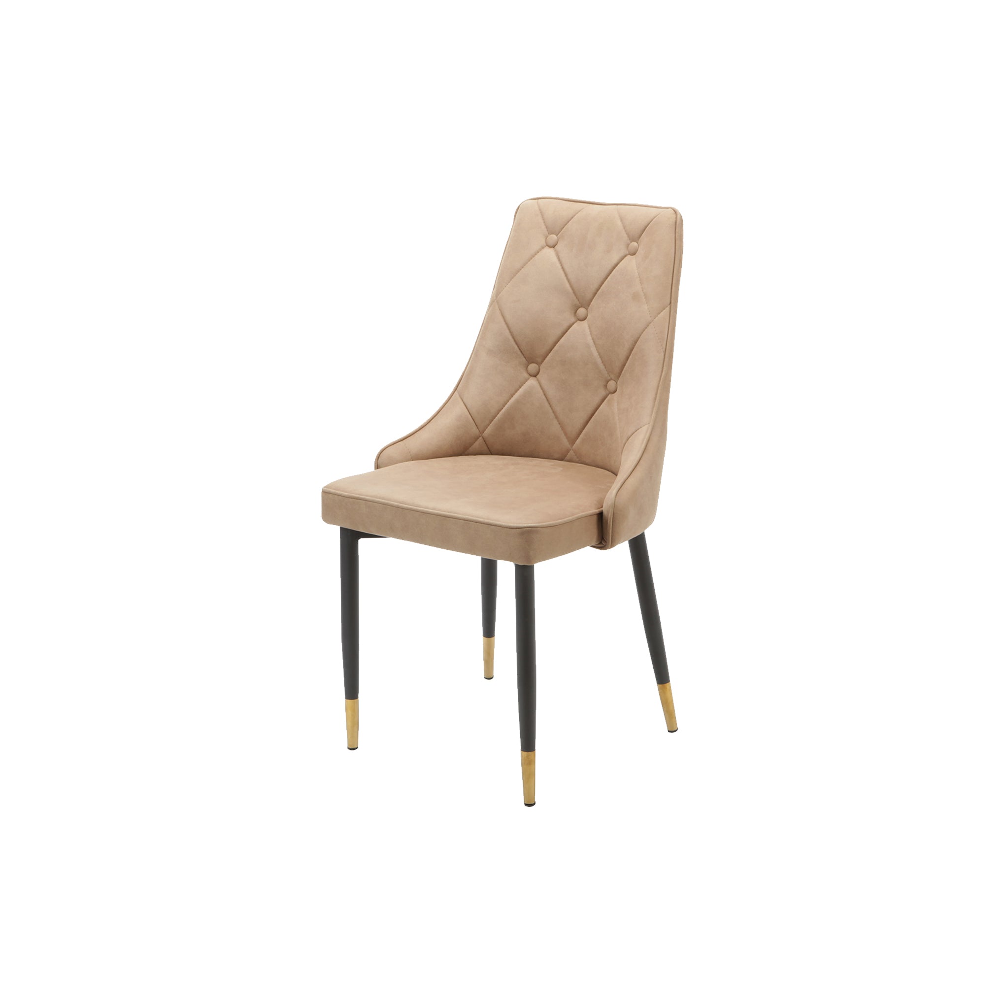 Tuffle Metal Dining Chair With Fabric