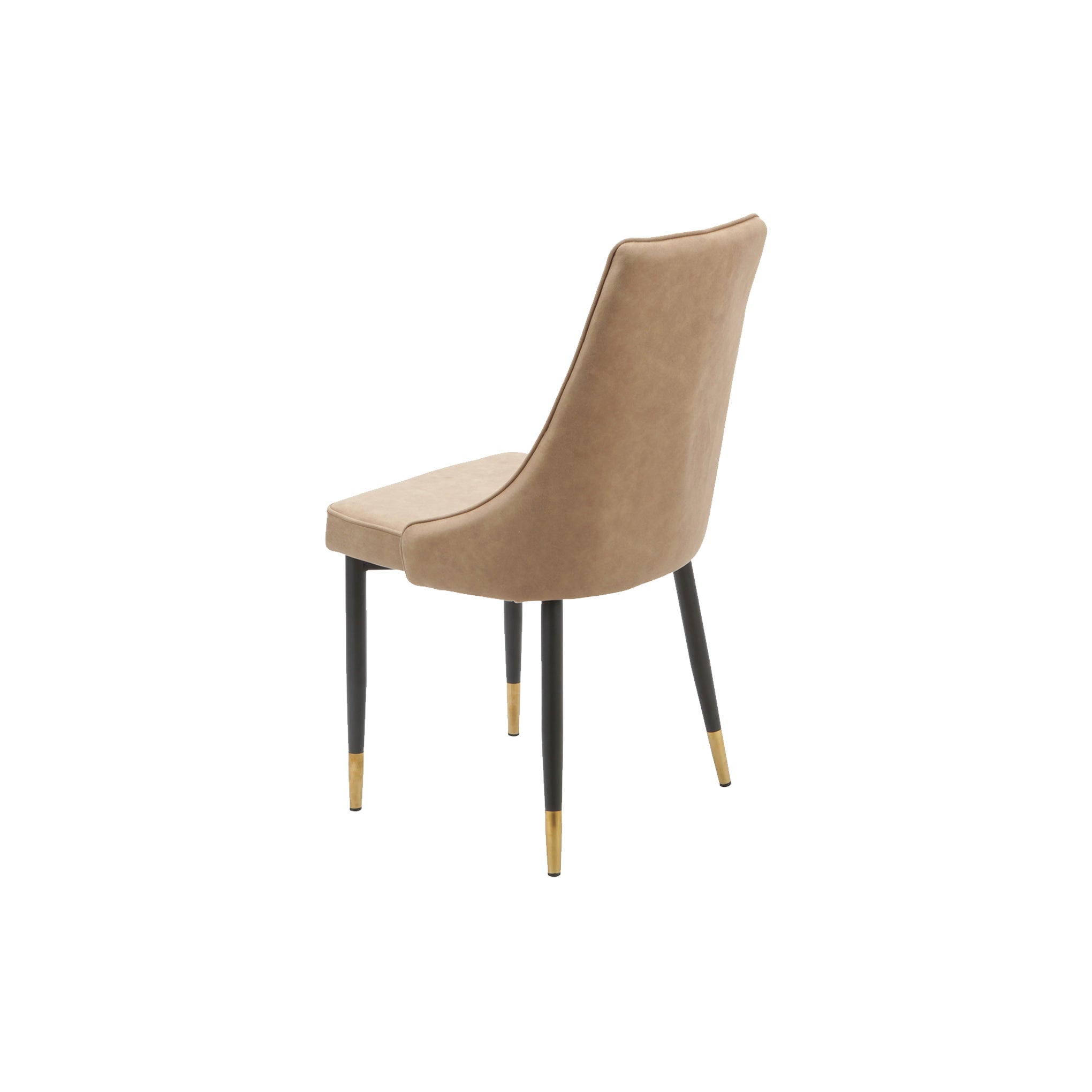 Tuffle Metal Dining Chair With Fabric