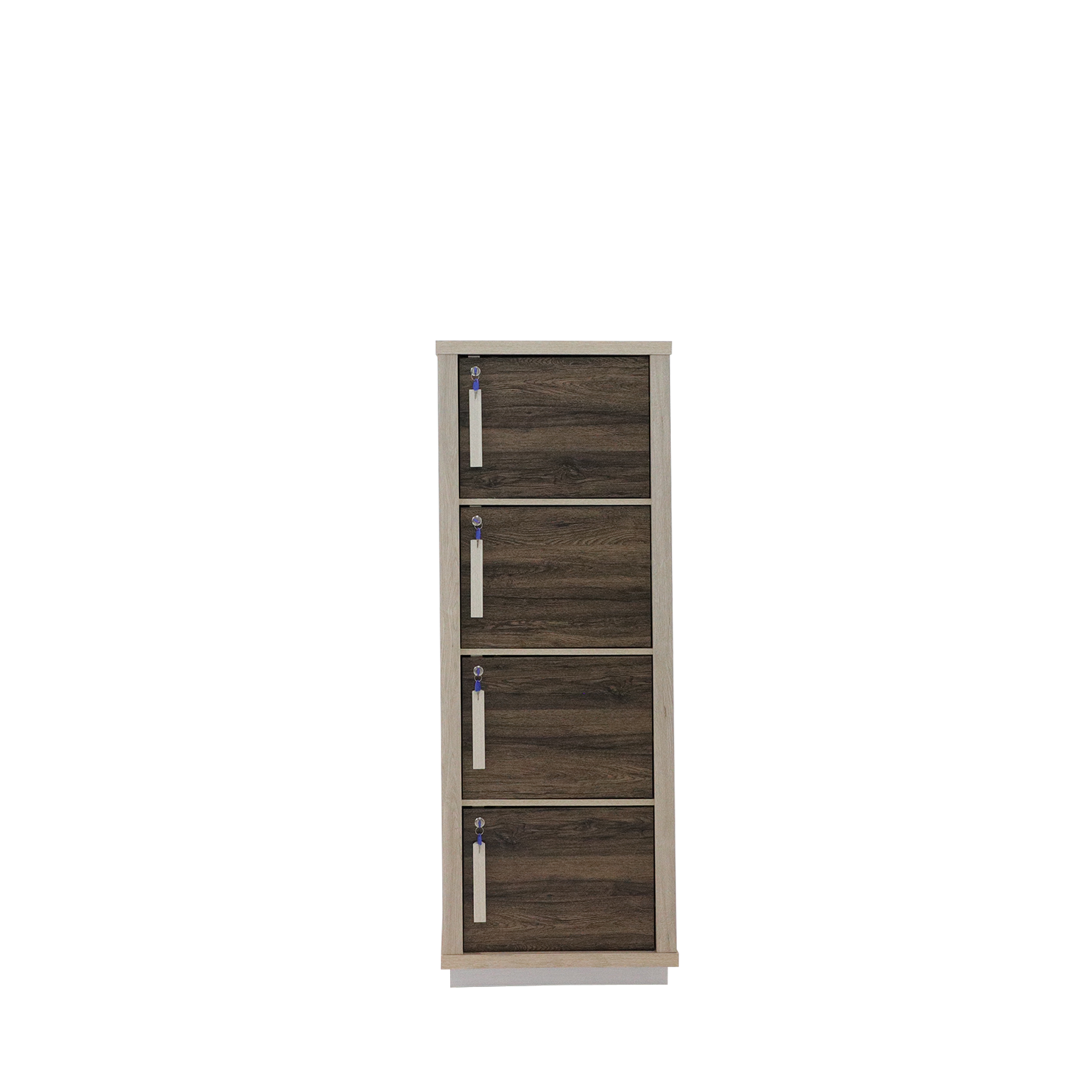<b>Tonicha 4 Door Storage Shelf Cabinet with Locks</b><br>W600 X D400 X H1633MM