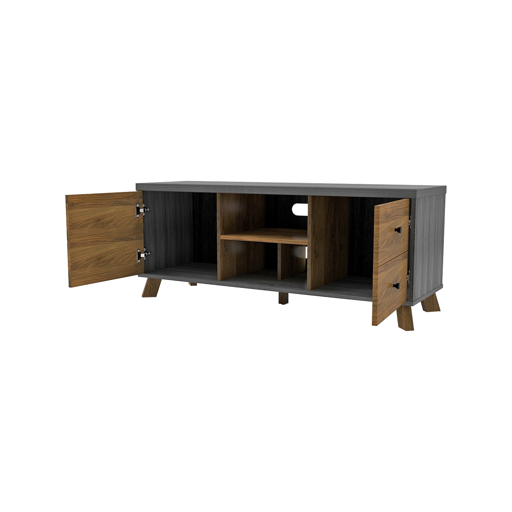 <b>Serenity 4ft Tv Console With 2 Swinging Door </b><br>L1200 X D390 X H490MM