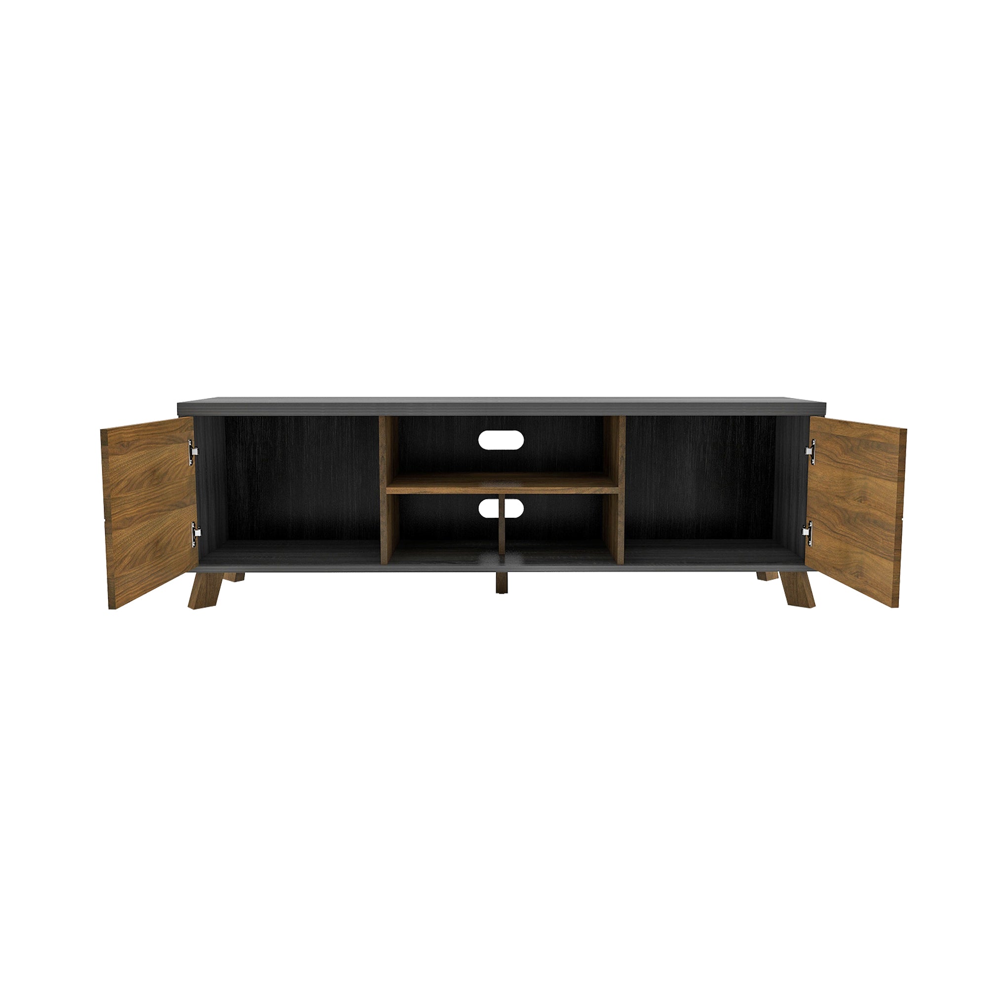 <b>Serenity 5ft Tv Console With 2 Swinging Door </b><br>L1500 X D390 X H490MM